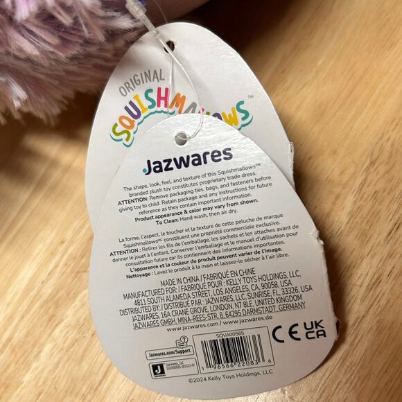 Squishmallows Plush 8” Eden the Bigfoot Plush Stuffed Toy 2023 - Picture 9 of 9